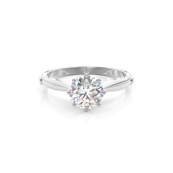 Prong Setting Diamond Engagement Ring