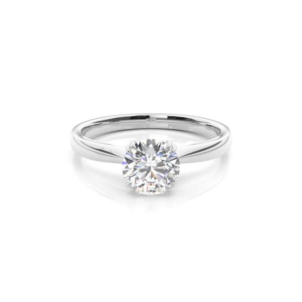 Prong Setting Solitaire Diamond Engagement Ring