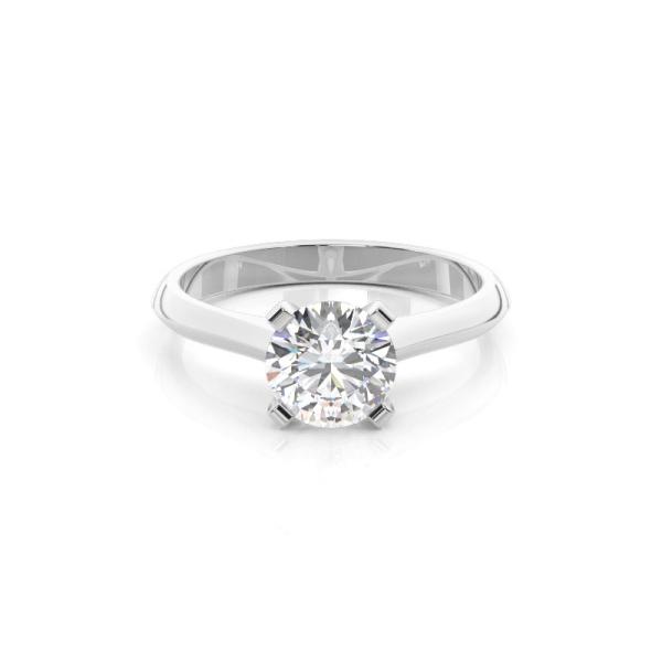 Prong Setting Diamond Engagement Ring