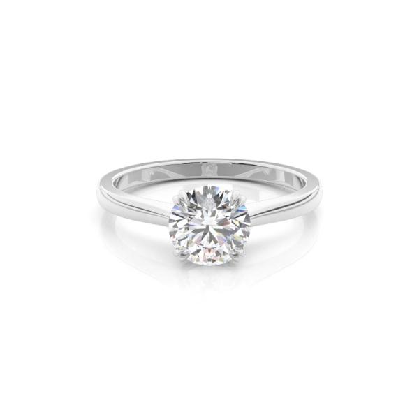 Prong Setting Diamond Engagement Ring